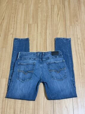 GUESS Men's Blue Skinny Jeans